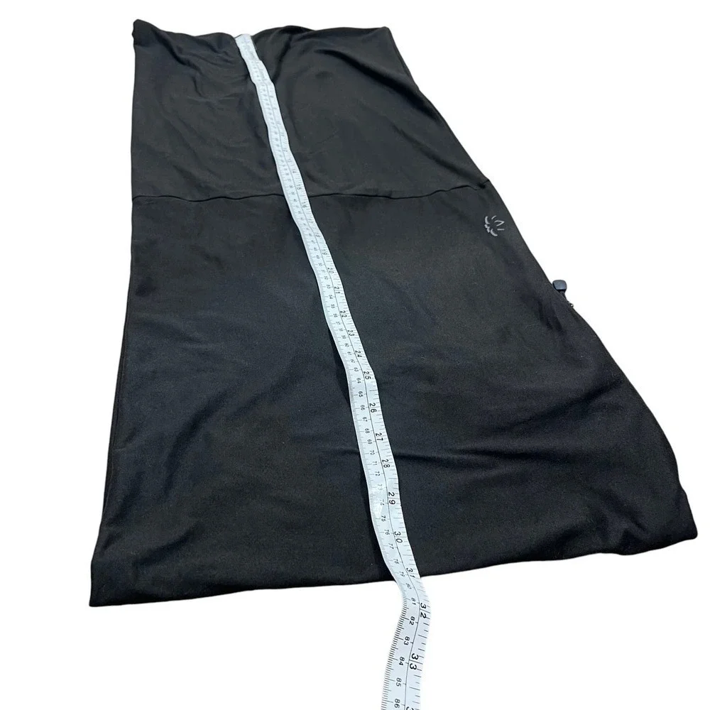 BEYOND YOGA Scarf Womens One Size Black Hidden Pocket Infinity